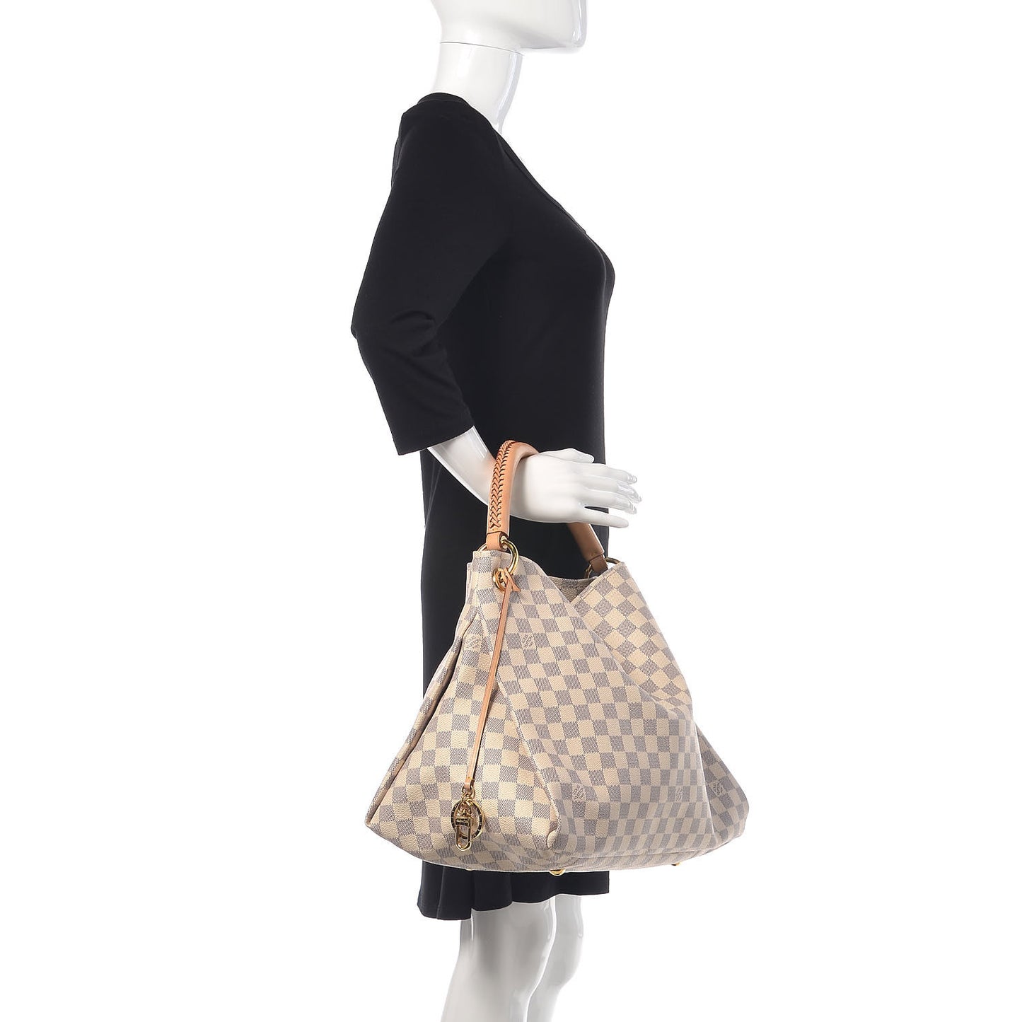 Damier Azur Artsy MM