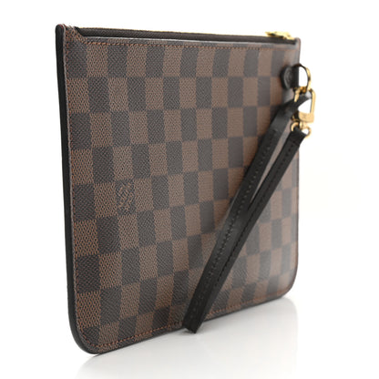 Louis Vuitton Damier Ebene Neverfull MM GM Pochette 3 of 7