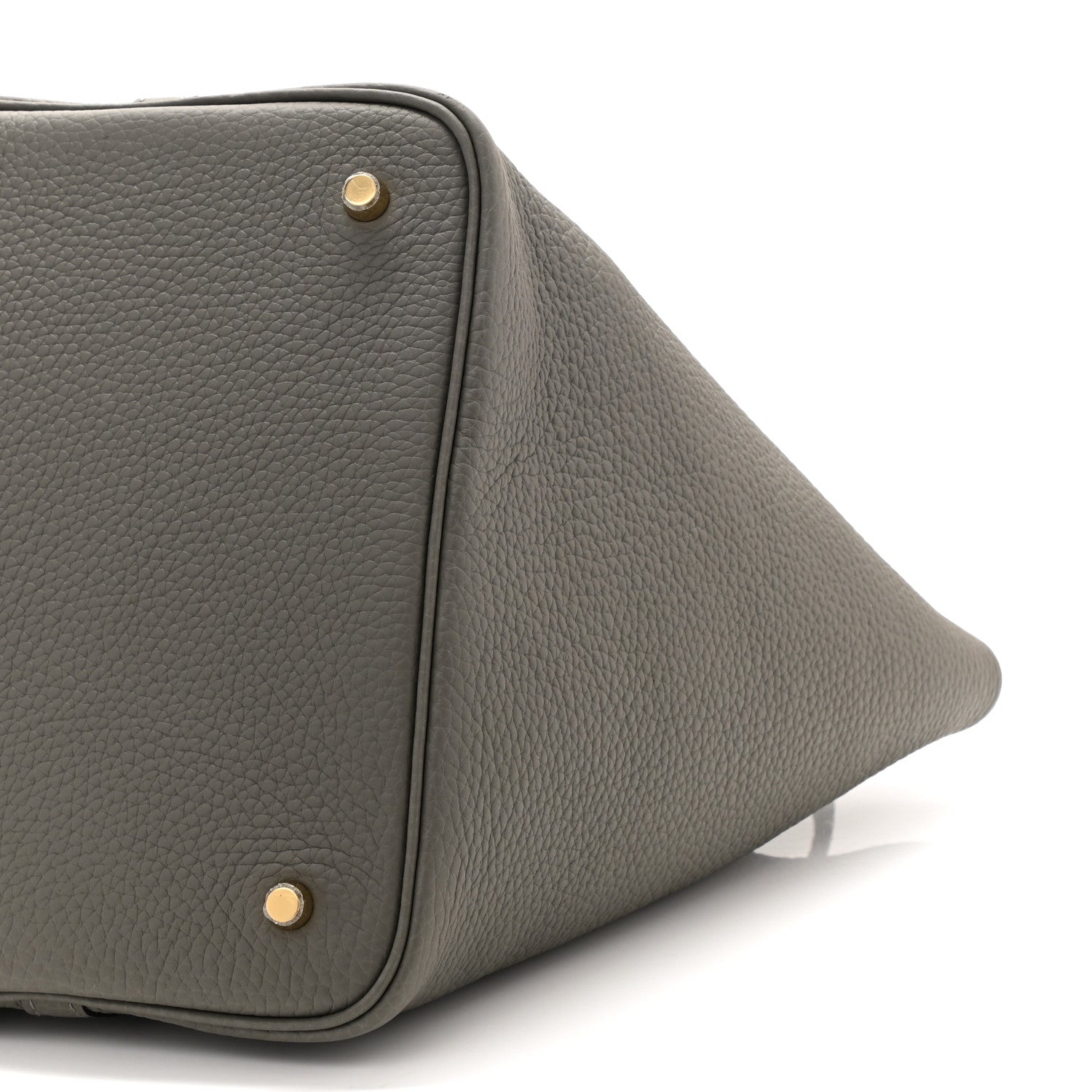 Hermes Taurillon Clemence Picotin Lock 22 MM Gris Meyer 8 of 10