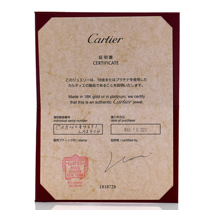 Cartier 18K Yellow Gold 5.5mm LOVE Ring 51 5.75 6 of 6