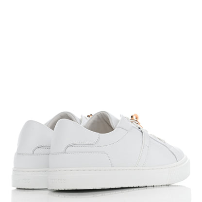 Hermes Calfskin Day Sneakers 37.5 White 4 of 9