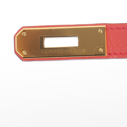 Hermes Taurillon Clemence Birkin 30 Bougainvillea 16 of 31