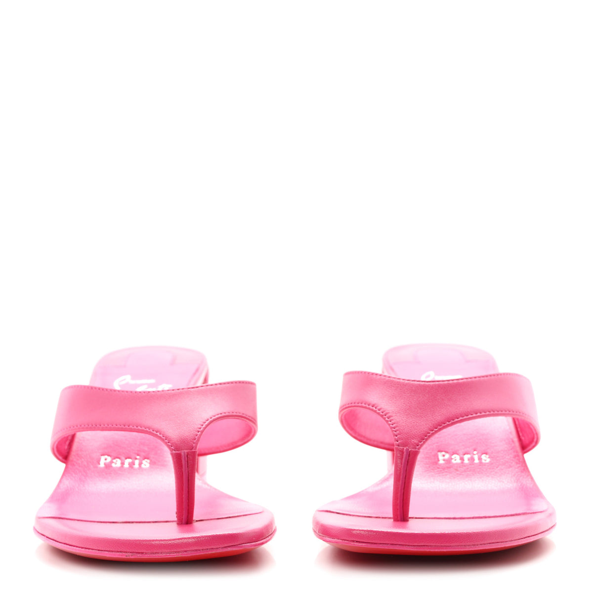 Christian Louboutin Nappa Janetonga 55 Thong Sandals 36.5 Pinup 3 of 8