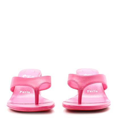 Christian Louboutin Nappa Janetonga 55 Thong Sandals 36.5 Pinup 3 of 8