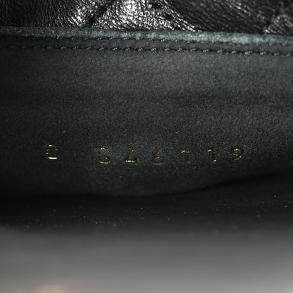 Chanel Lambskin Quilted Turnlock Flat Mules 41 Black 7 of 8