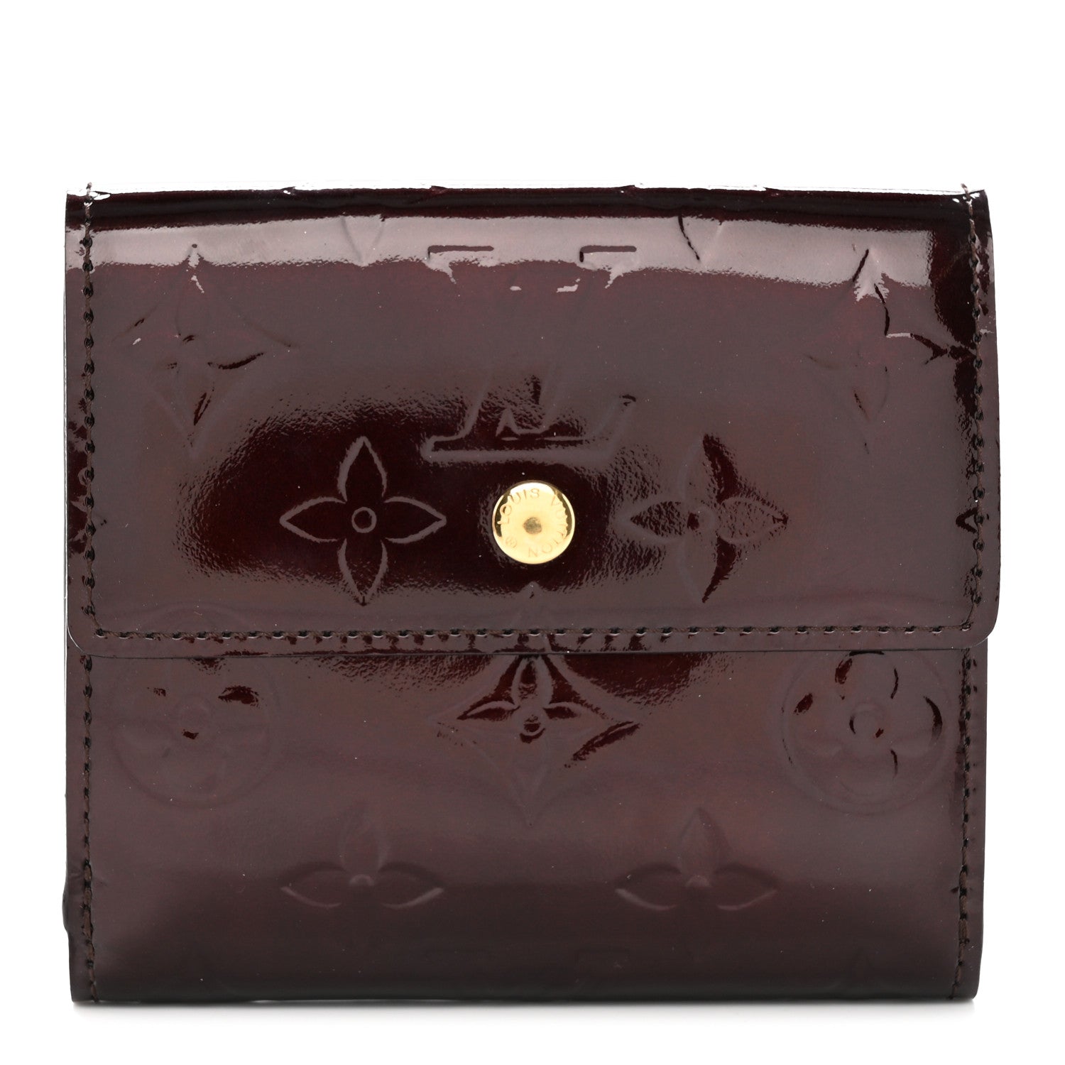 Louis Vuitton Vernis Elise Wallet Amarante 1 of 11