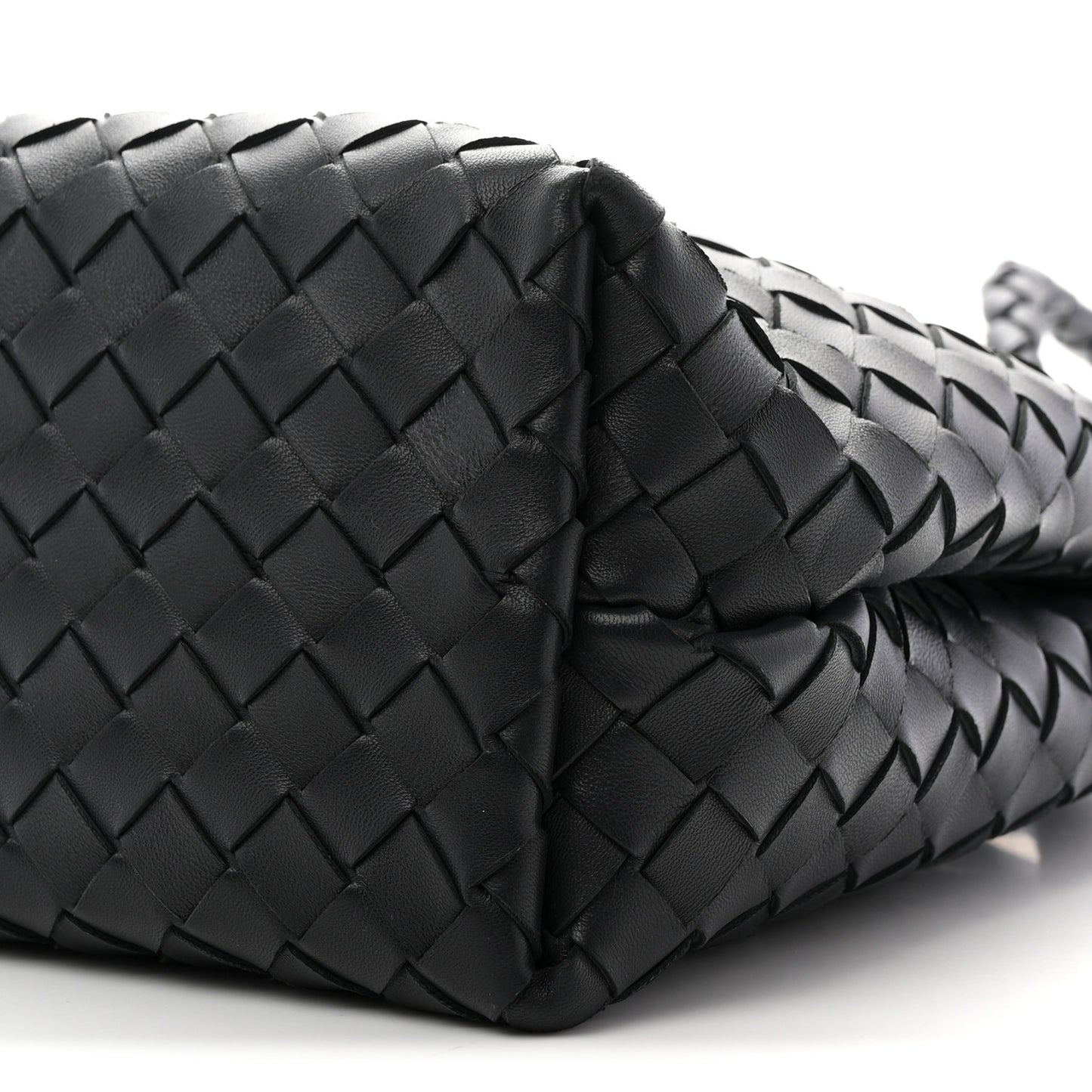 Nappa Intrecciato Medium Andiamo Shoulder Bag Space