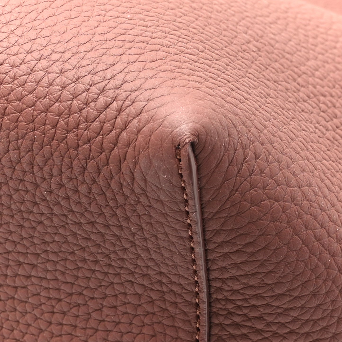 Grained Calfskin Medium N/S Park Tote Cognac