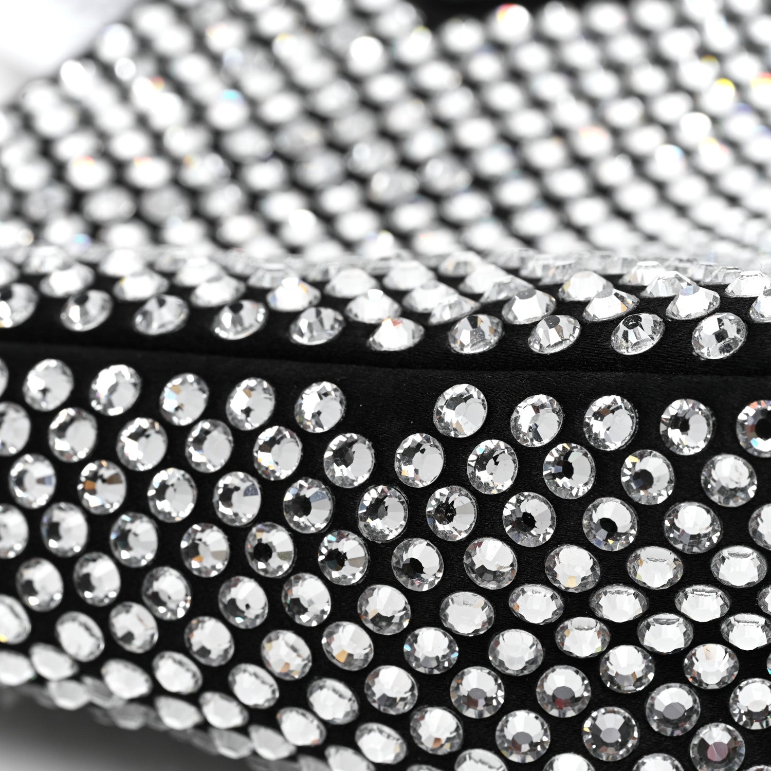 Prada Satin Crystal Mini Re-Edition 2000 Bag Cristal 10 of 10