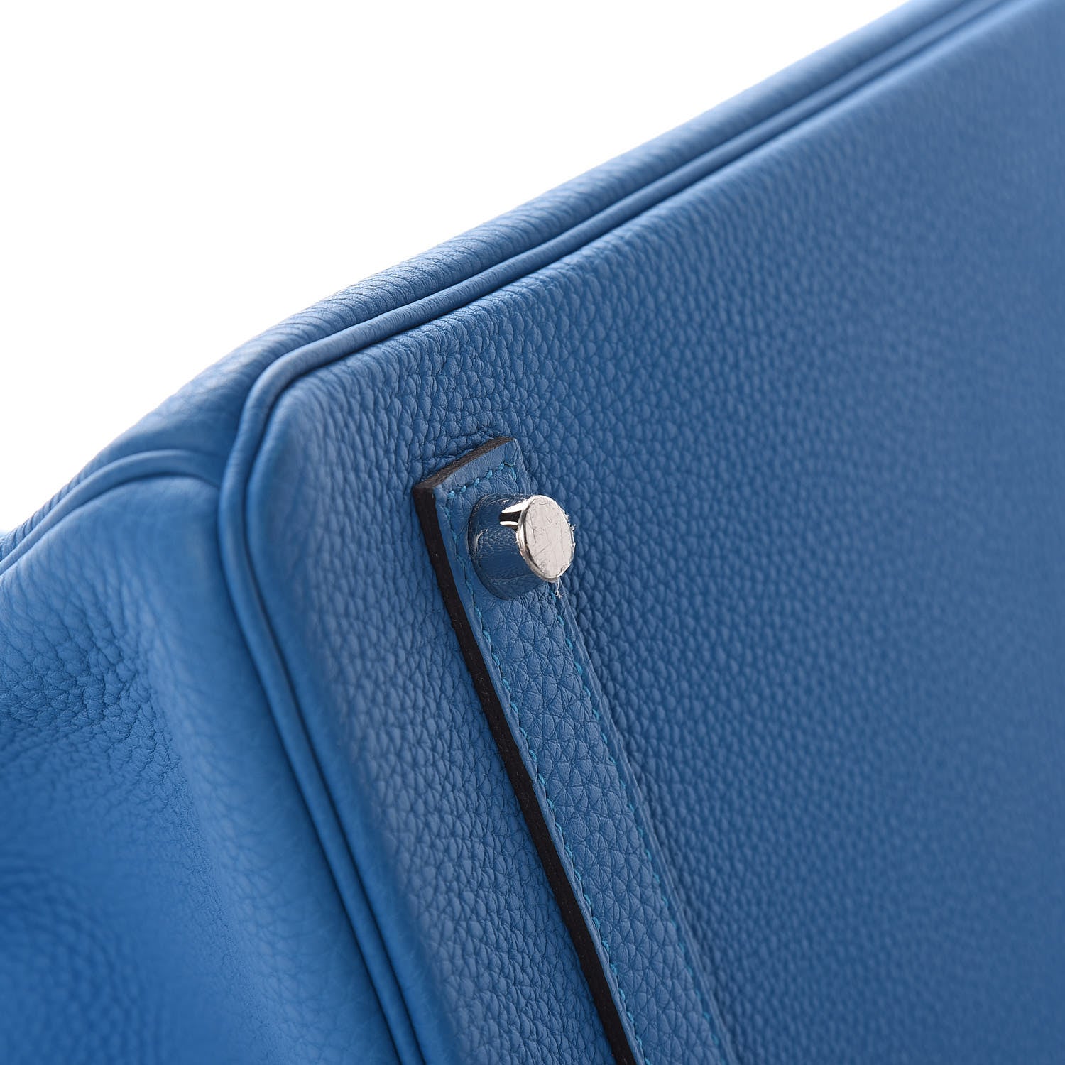 Hermes Togo Verso Birkin 35 Bleu Zanzibar Malachite 7 of 37