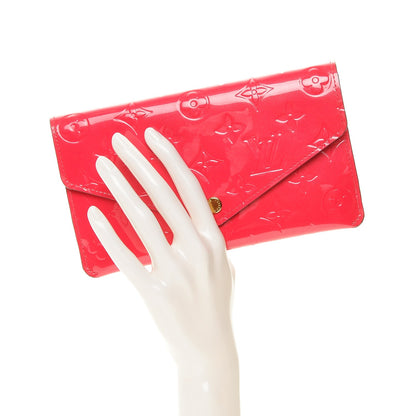 Louis Vuitton Vernis Jeanne Wallet Hot Pink 2 of 6