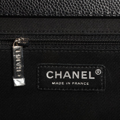 Chanel Caviar Quilted CC Large Clutch Black 7 of 7