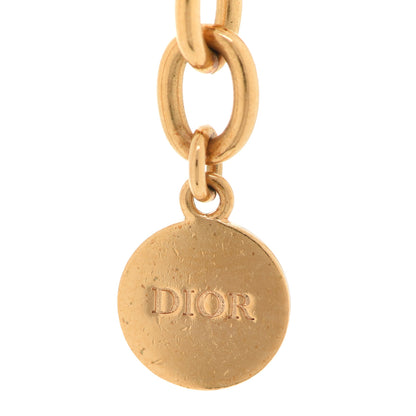Christian Dior Metal CD Choker Necklace Gold 5 of 6
