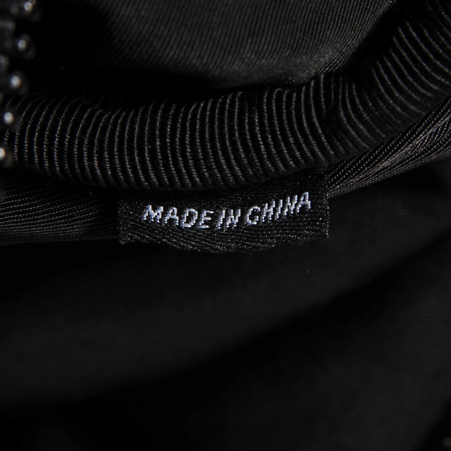 Pebbled Lambskin Rocco Matte Black Iridescent Hardware