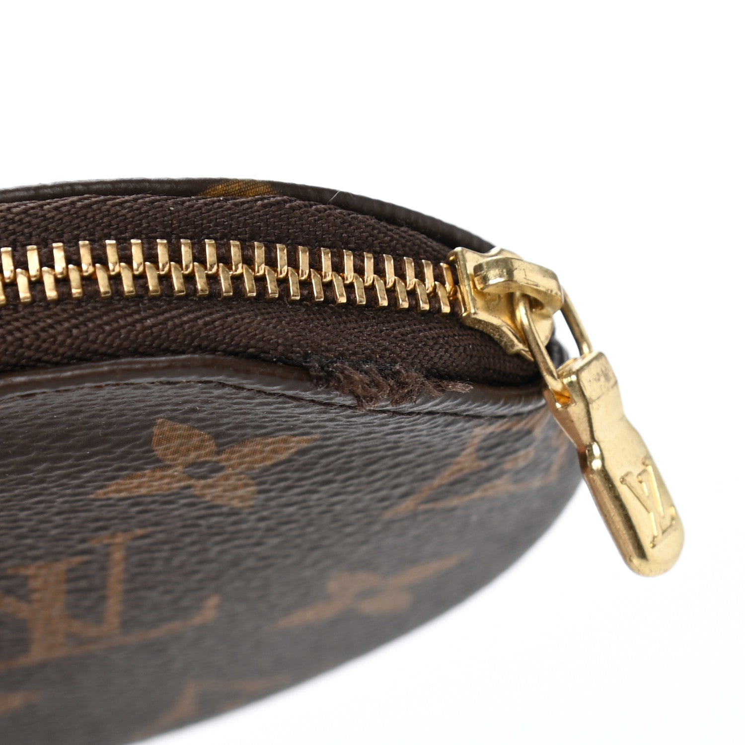 Louis Vuitton Monogram Round Coin Purse 7 of 7