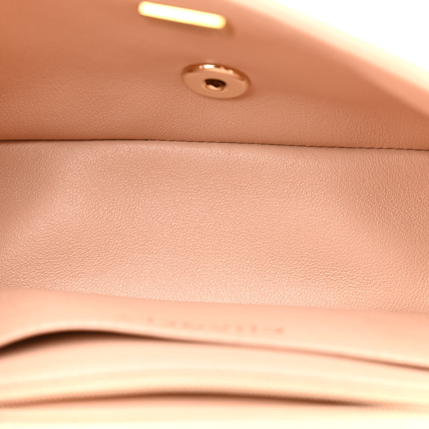 Chanel Lambskin Quilted Mini Rectangular Flap Beige 5 of 12