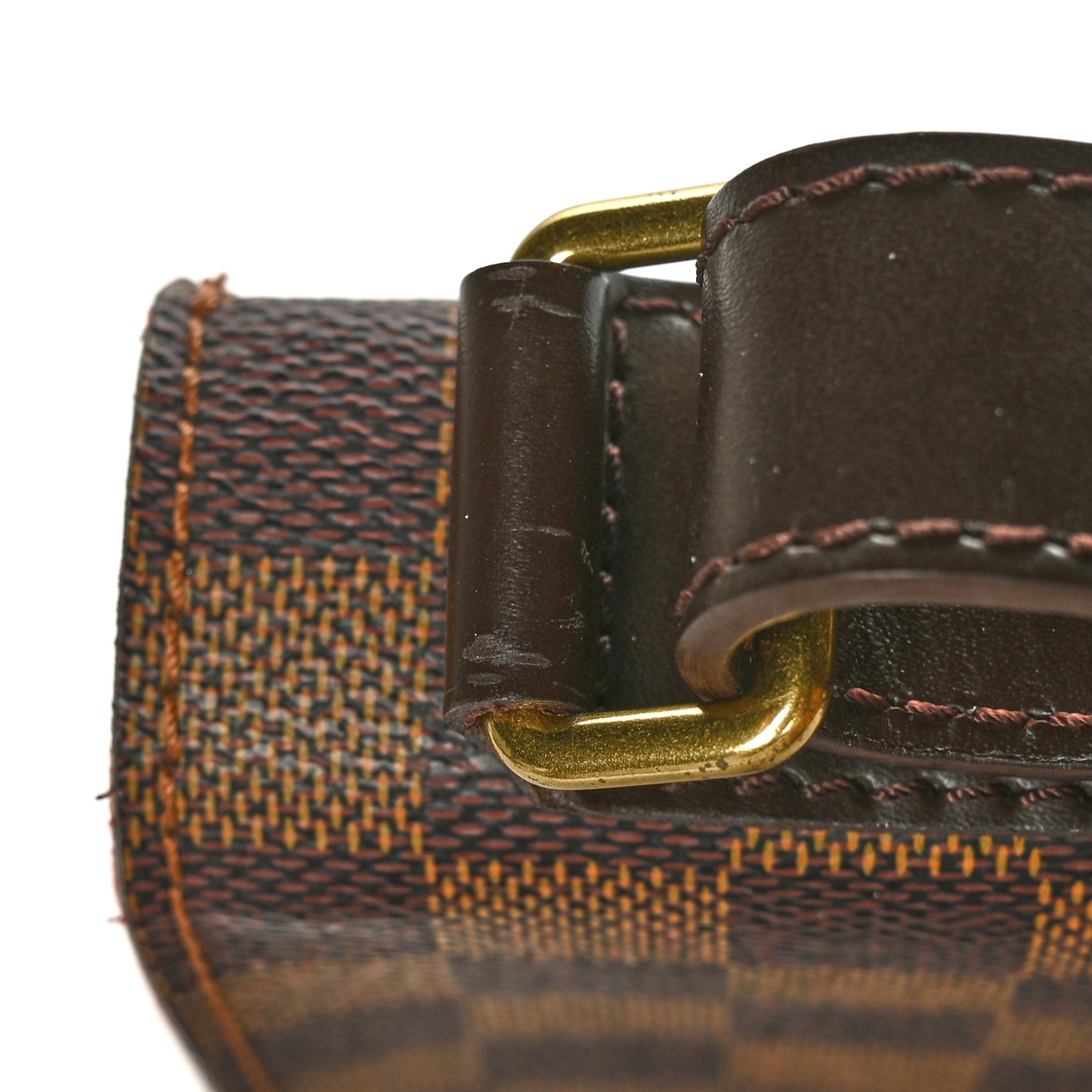 Damier Ebene Portobello Travel Shoulder Bag
