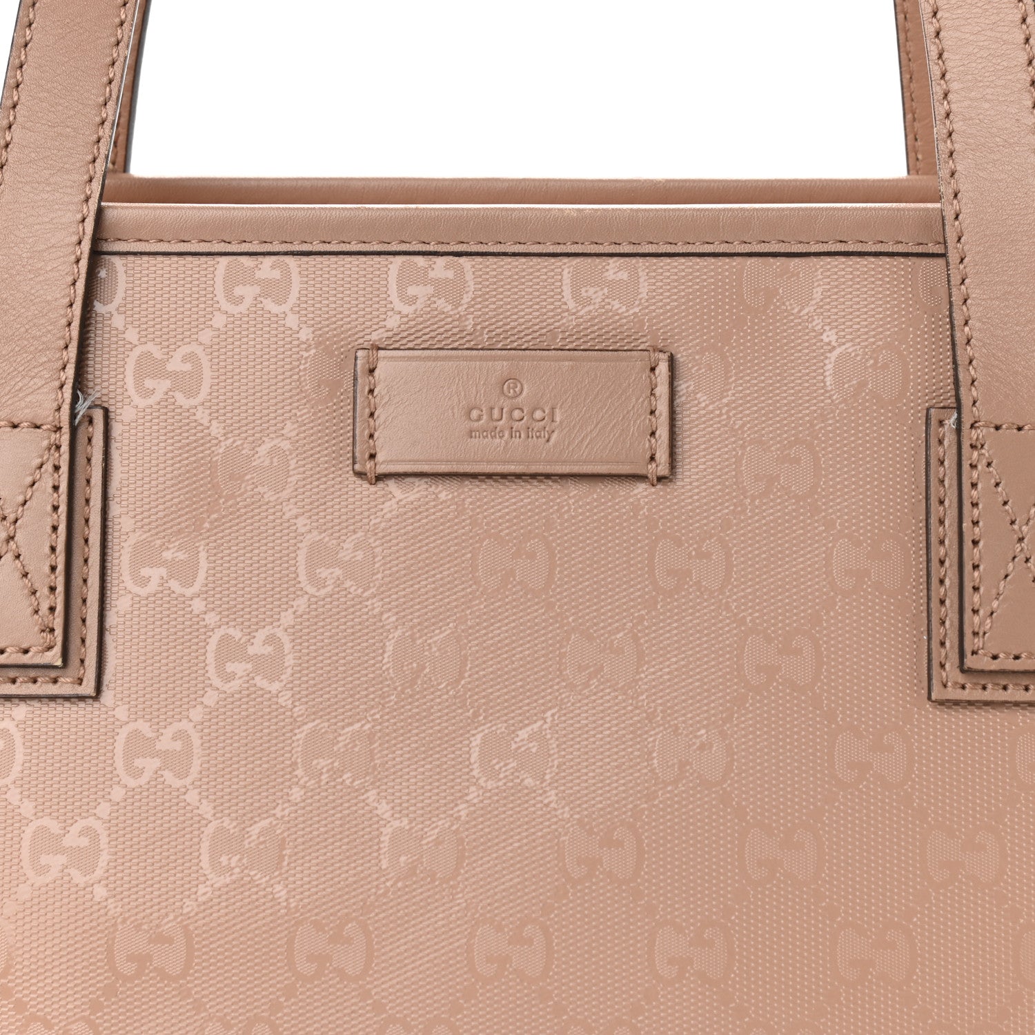 Gucci Imprime Monogram Small Joy Tote Blush Pink 9 of 15