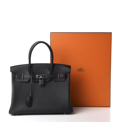 Hermes Togo Birkin 30 Black 11 of 11
