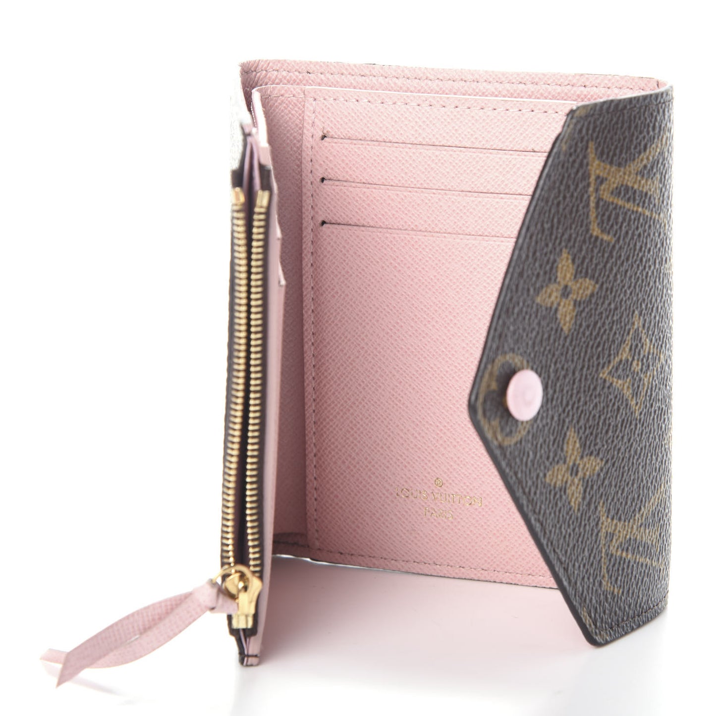 Monogram Victorine Wallet Rose Ballerine