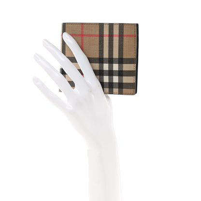 Burberry Vintage Check Bi-Fold Wallet Camel 2 of 9