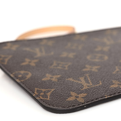 Louis Vuitton Monogram Neverfull MM GM Pochette Pivoine 8 of 9