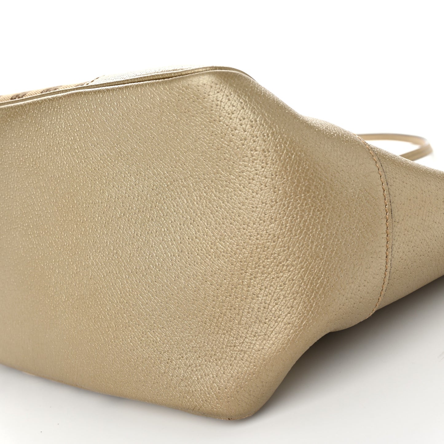 Monogram Medium Bree Zippered Tote Beige Golden Beige