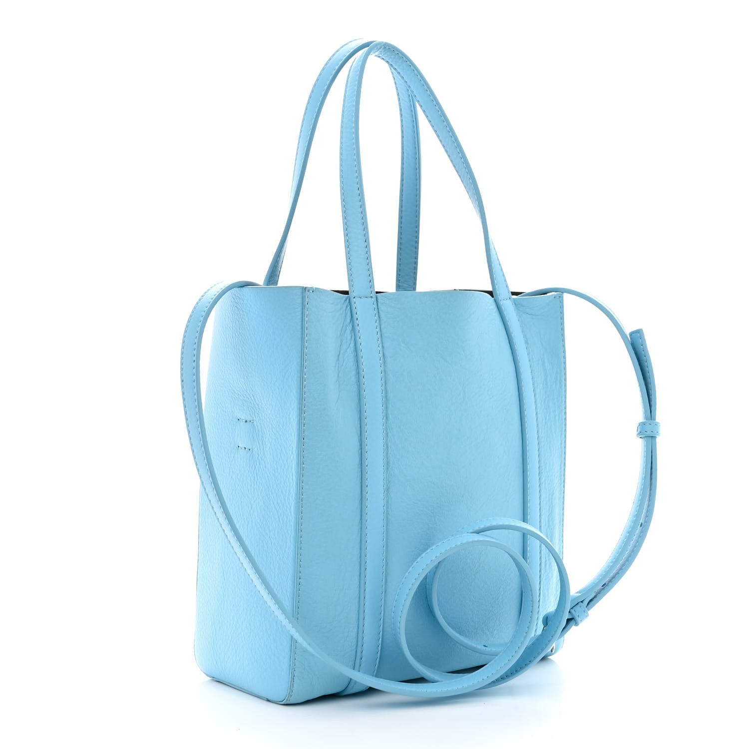 Balenciaga Calfskin XXS Everyday Tote Baby Blue 3 of 11