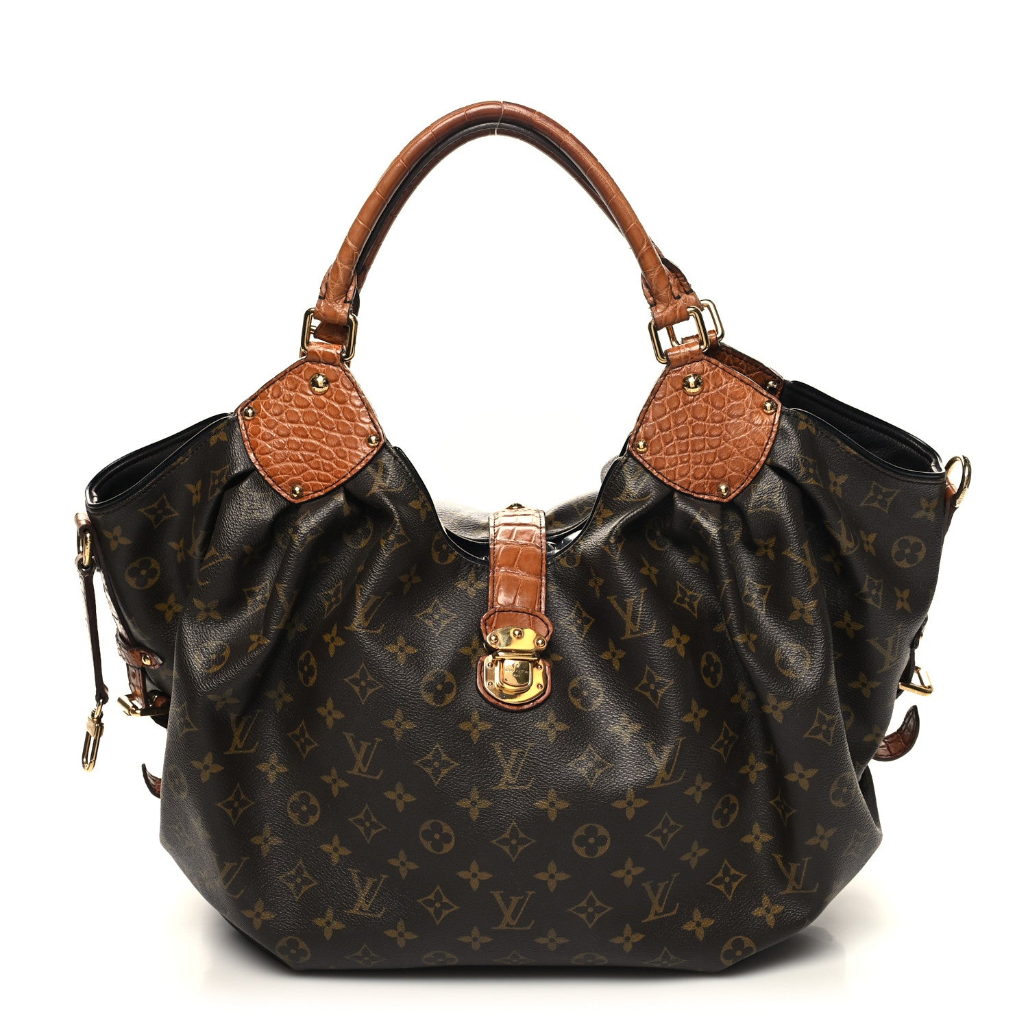 Louis Vuitton Monogram Alligator Trim Mahina XL 3 of 14