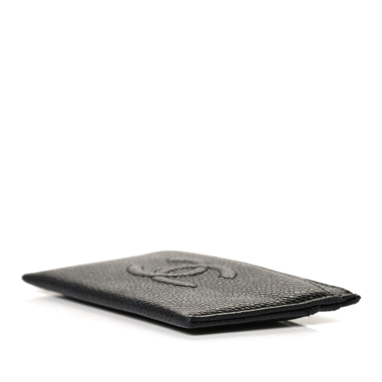 Chanel Caviar Timeless CC Card Holder Black 8 of 8