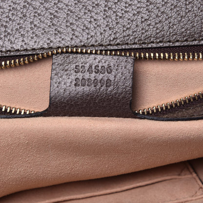 Gucci GG Supreme Monogram Web Ophidia Vertical Tote Brown 7 of 10