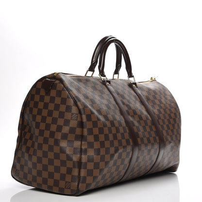 Louis Vuitton Damier Ebene Keepall 50 3 of 7