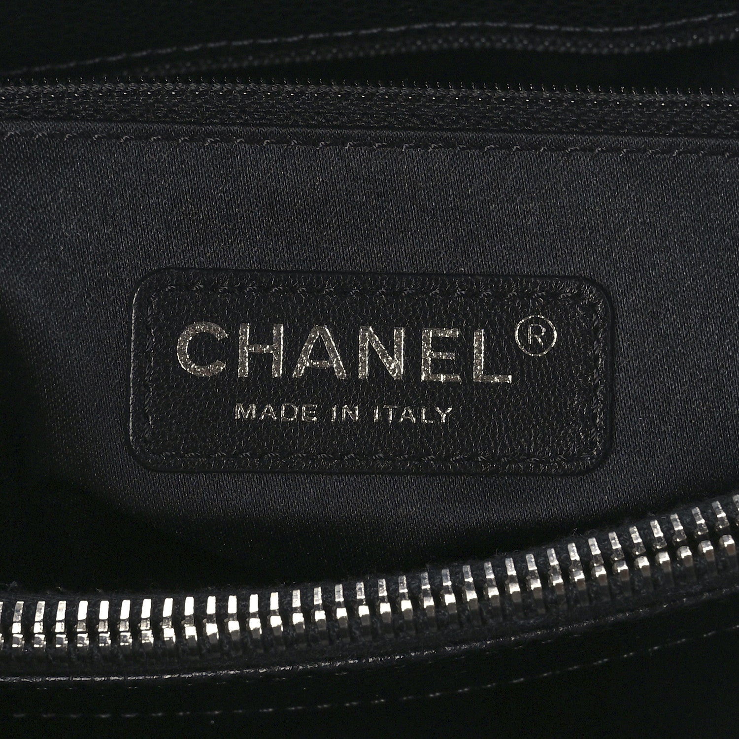 Chanel Caviar Quilted Grand Shopping Tote GST Black 6 of 12
