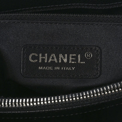 Chanel Caviar Quilted Grand Shopping Tote GST Black 6 of 12