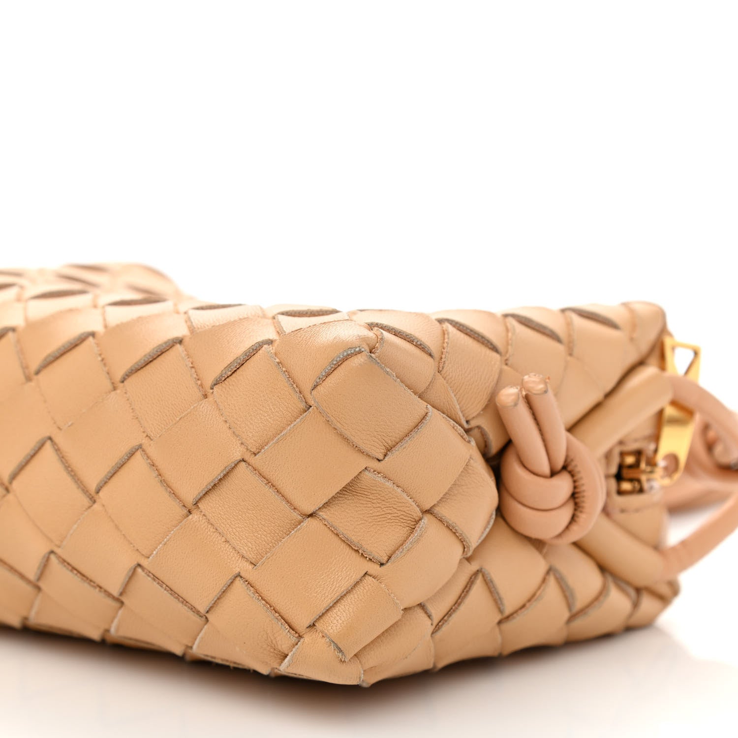Bottega Veneta Nappa Intrecciato Mini Loop Camera Bag Almond 7 of 7