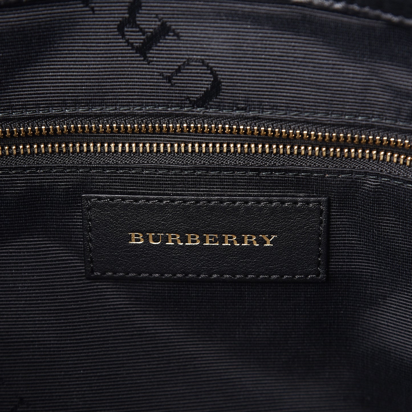 Heritage Grain Check Embossed Medium Dewsbury Tote Black