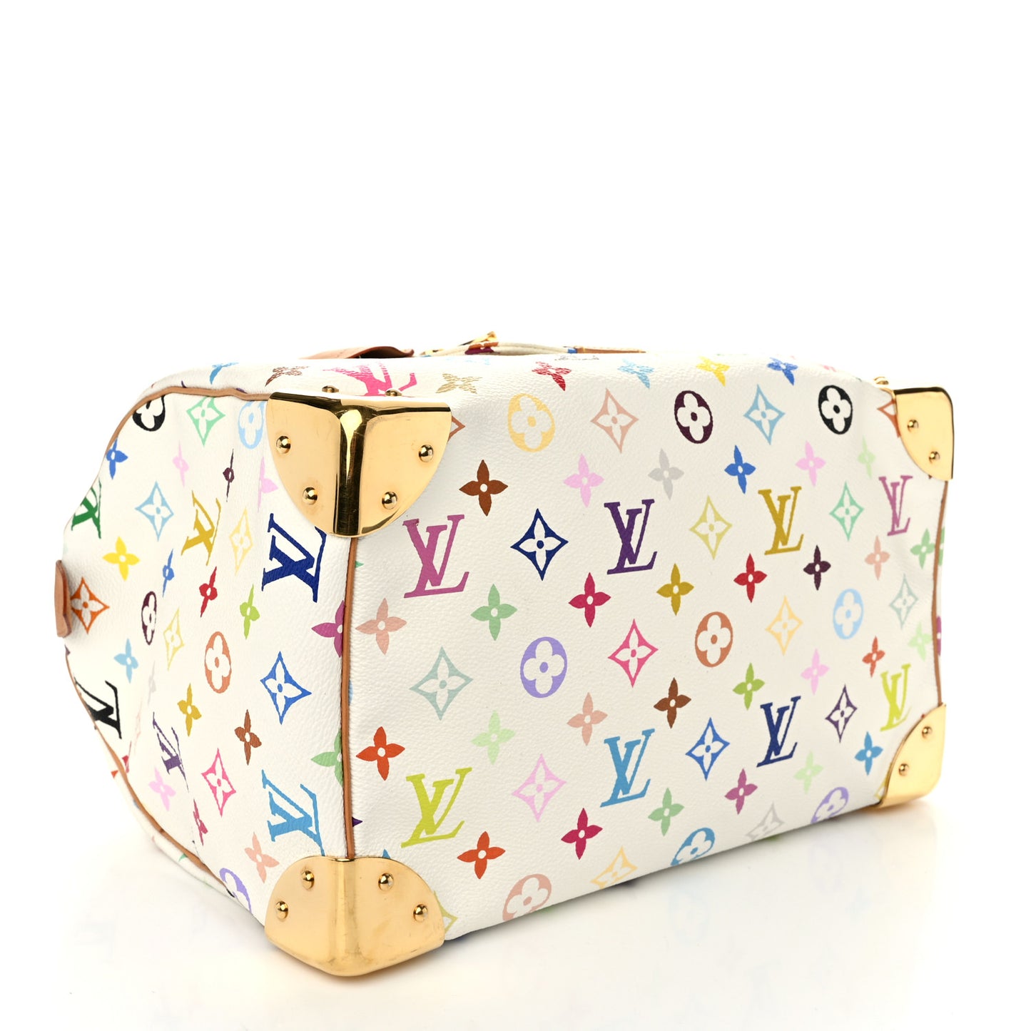 Monogram Multicolor Speedy 30 White
