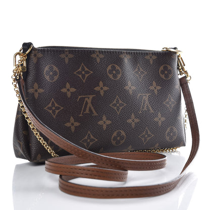 Louis Vuitton Monogram Pallas Clutch Black 3 of 11