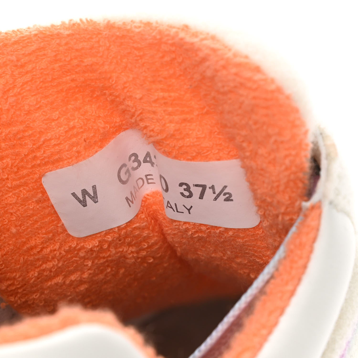 Chanel Wool Suede Calfskin CC Sneakers 37.5 Multicolor 8 of 10