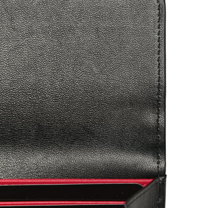 Chanel Lambskin Quilted Chanel 19 Flap Wallet Black 14 of 17