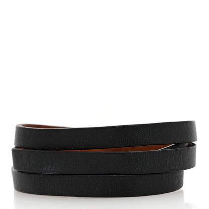 Hermes Swift 3MM Hapi 4 Tours Bracelet M Black 3 of 4