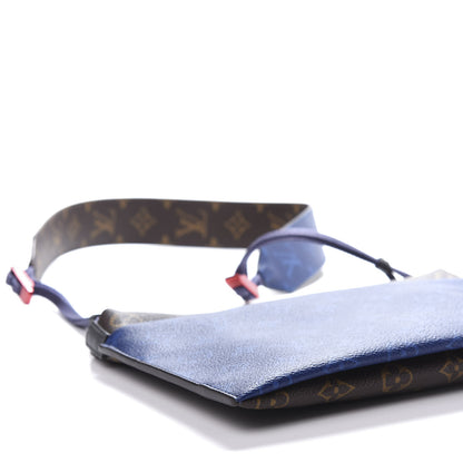 Louis Vuitton Monogram Small Outdoor Pouch Pacific Blue 6 of 9