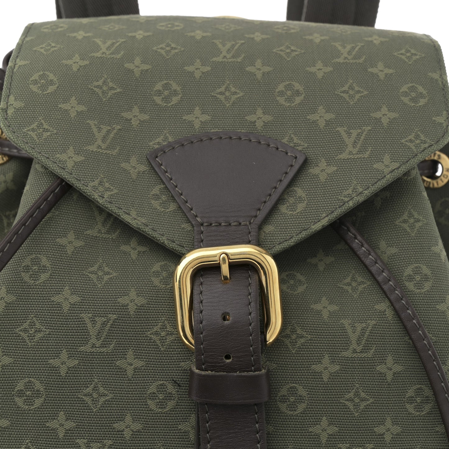 Mini Monogram Montsouris GM Backpack Kaki