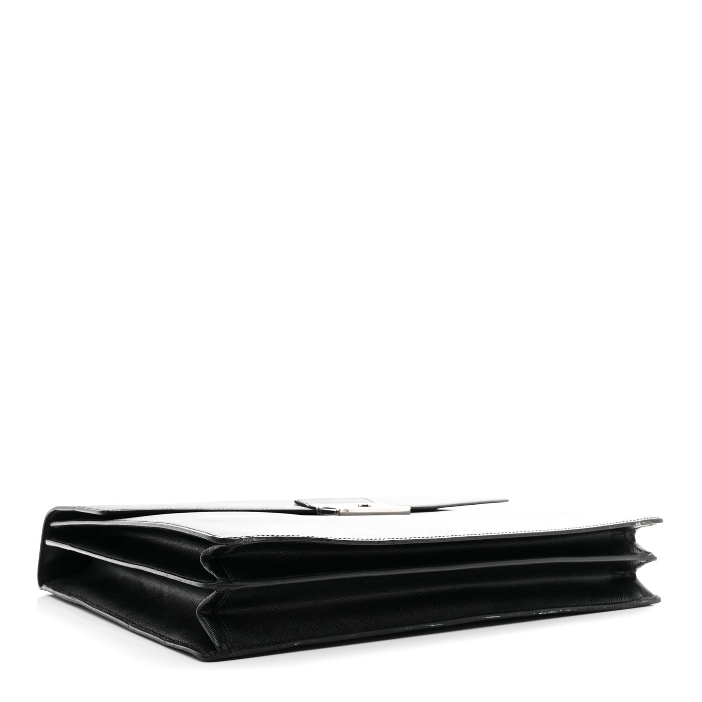 Saffiano Briefcase Black