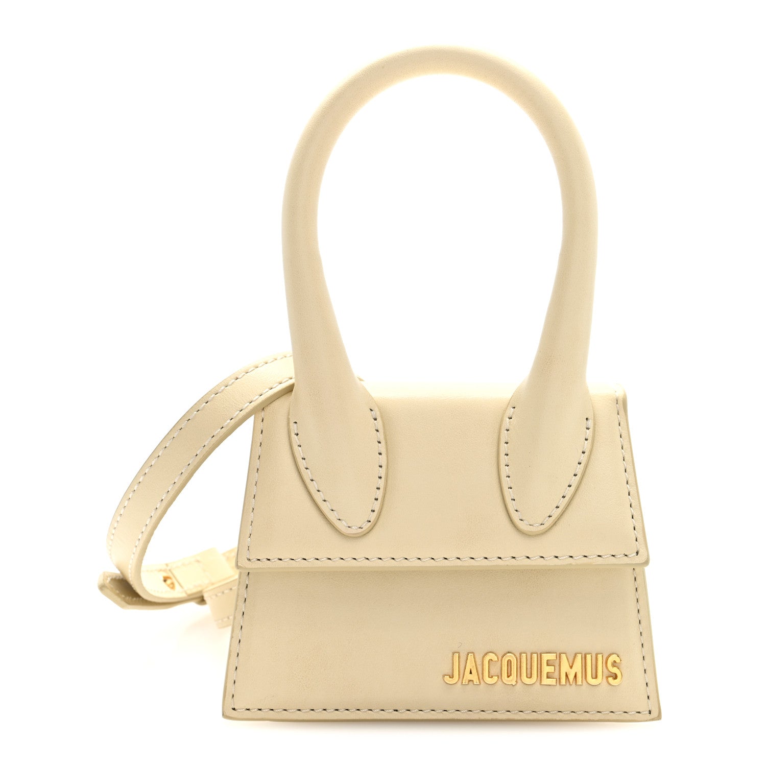 Jacquemus Smooth Calfskin Le Chiquito Ivory 1 of 9