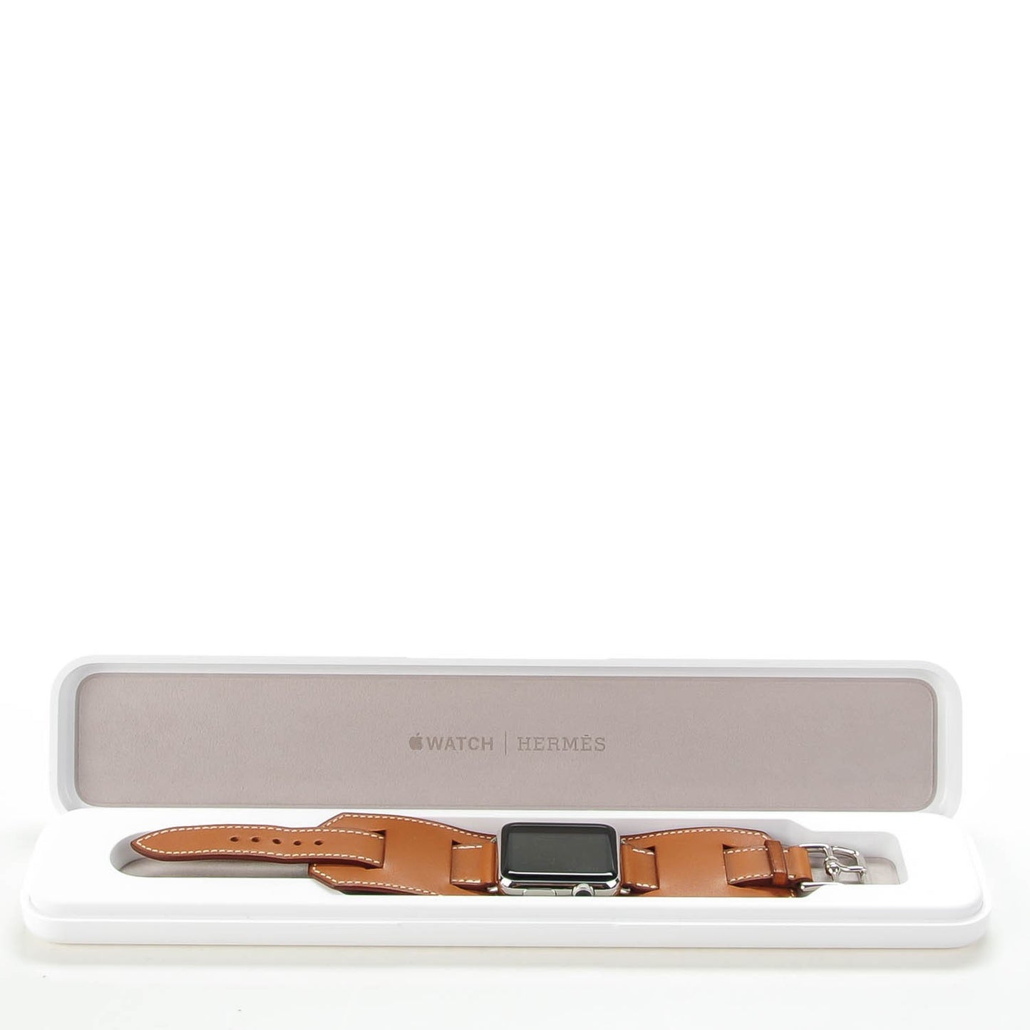 Barenia 42mm Apple Watch Cuff Fauve