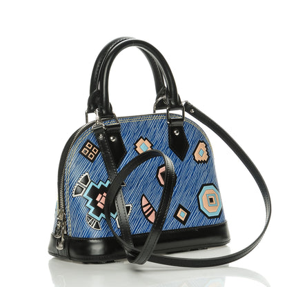 Louis Vuitton Epi Azteque Alma BB Denim Light 3 of 6