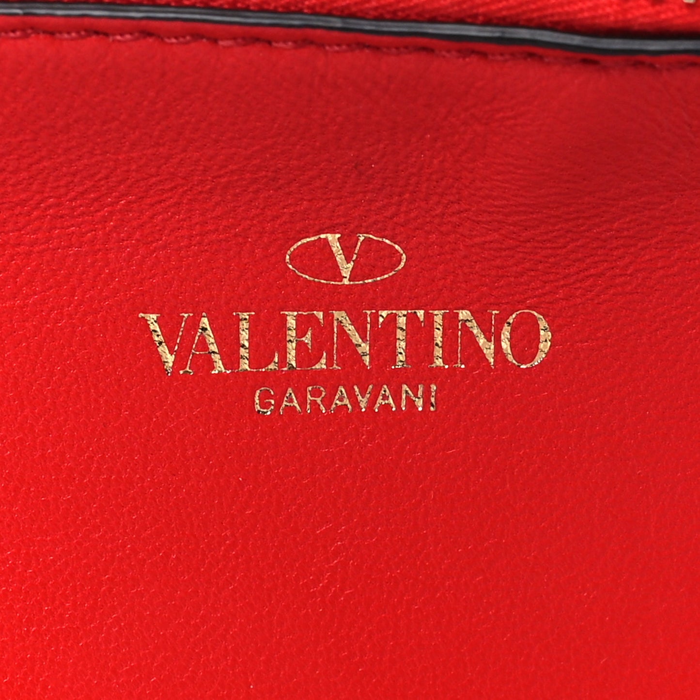 PVC Vlogo Small Escape Tote Red