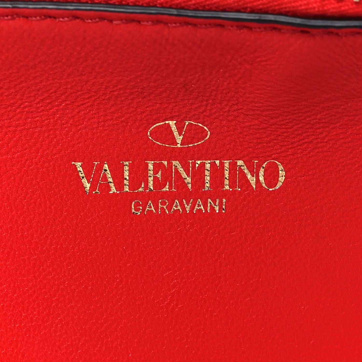 Valentino Garavani PVC Vlogo Small Escape Tote Red 7 of 12
