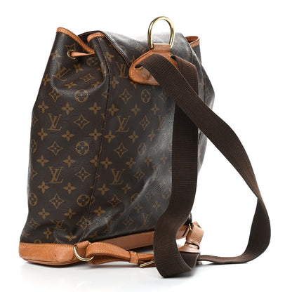 Louis Vuitton Monogram Montsouris GM Backpack 3 of 11